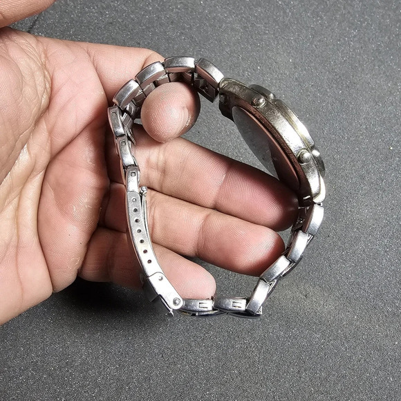 Armitron Mens SS Analog Digital Quartz Watch 20/1441-205 For Parts Or Repair - Picture 3 of 9